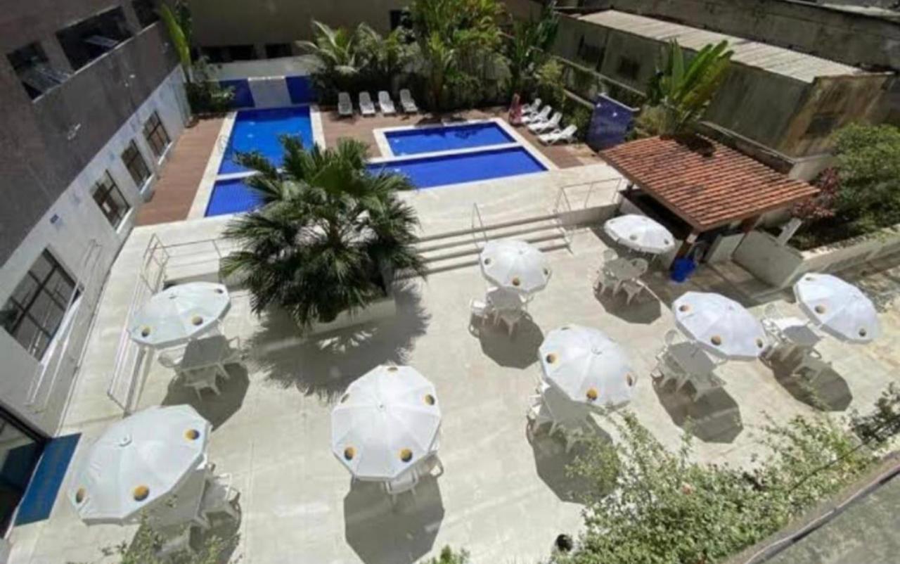 Flat Capitania Varam Guaruja Com Varanda Gourmet 외부 사진