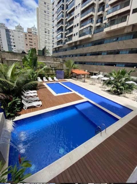 Flat Capitania Varam Guaruja Com Varanda Gourmet 외부 사진
